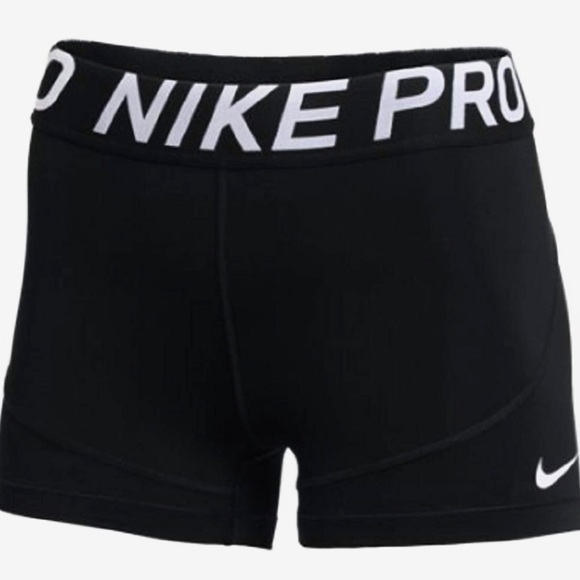 Nike Pro 3” Shorts Black S - Picture 1 of 4